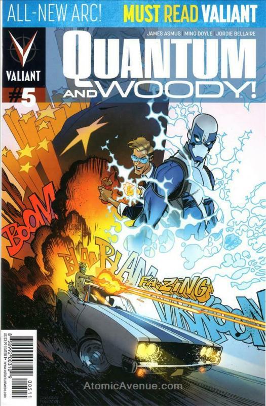 Quantum And Woody (2nd Series) #5 FN; Valiant | save on shipping - details insid 