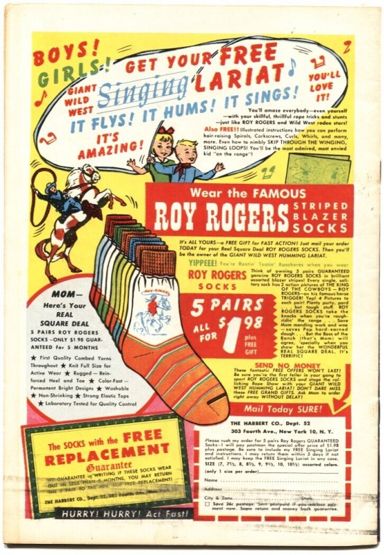 Durango Kid #6  1950 - ME  -VF- - Comic Book