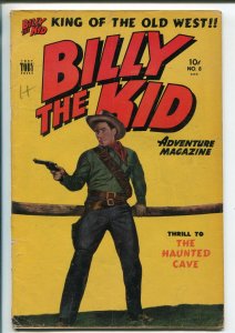 BILLY THE KID #8-1951-TOBY-PHOTO COVER-TORTURE-SNAKE TERROR-vg+