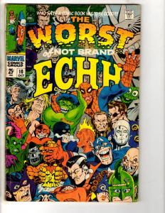 Not Brand Echh # 10 FN Marvel Comic Book Comedy Parody Humor Satire Forbush TD1