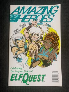 1988 AMAZING HEROES Magazine #150 FN 6.0 Ten Magical Years of Elfquest