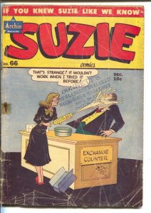 Suzie #66  1948-Archie Comics- Katy Keene-fashions-Good Girl Art-FR/G