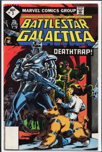 Battlestar Galactica #3 Whitman Cover (1979) Battlestar Galactica