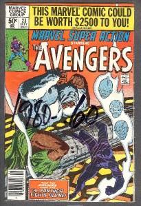 Marvel SUPER ACTION ~ #23 1980 The Avengers 40c