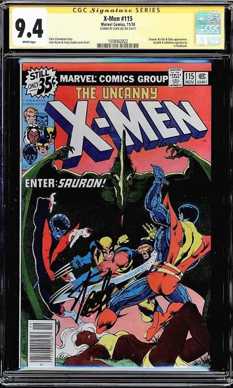 Uncanny X-men #115 (Marvel, 1978) - Stan Lee Signed