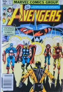 The Avengers #217 (1982)