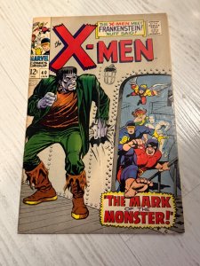 The X-Men #40 (Marvel Comics January 1968) Frankenstein 1st Appearance in Marvel