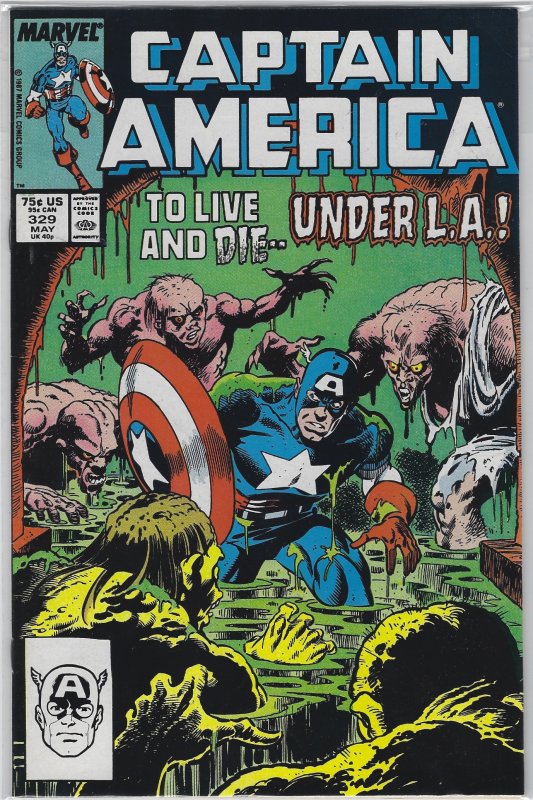 Captain America #329 (1987)