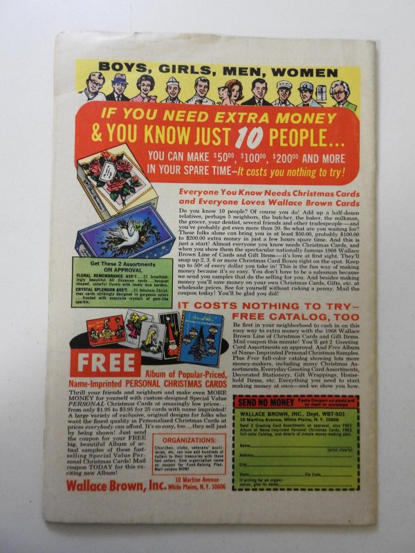 Captain Marvel #6 (1968) VG Condition moisture stain