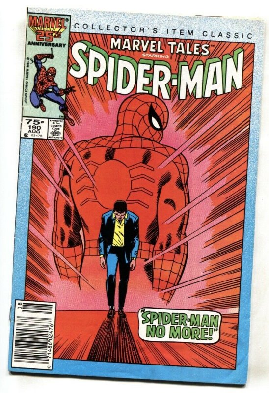 Marvel Tales #190 Amazing Spider-Man #50 reprint comic book-NEWSSTAND 