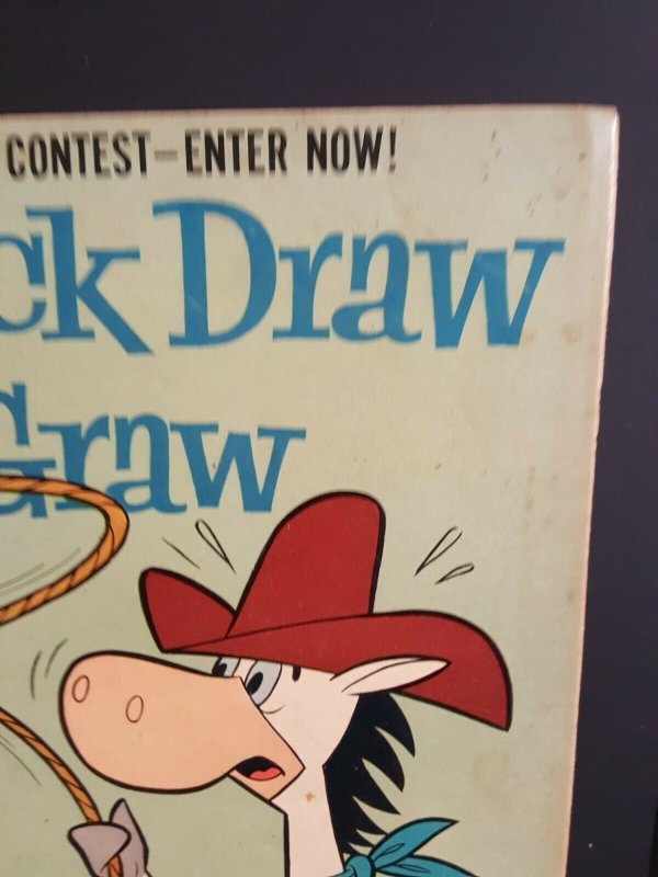 QUICK DRAW MCGRAW #8 (Hanna-Barbera Western Star, Augie Doggie) Dell 1961 Comic