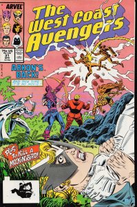 West Coast Avengers #31 (1988) West Coast Avengers / Avengers West Coast