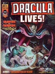 Dracula Lives!   #4, Fine- (Stock photo)