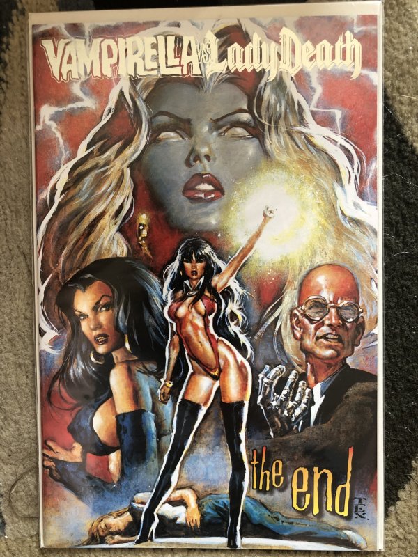 Vampirella #26B Silver The End