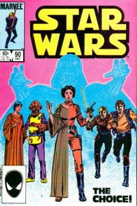 Star Wars #90 Marvel Comics 1984 VF+