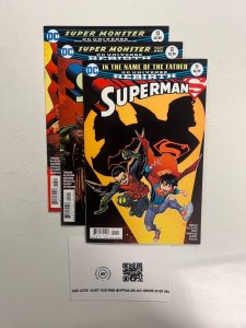 3 Superman DC Comic Books # 11 12 13 Flash Batman Wonder Woman Robin 80 JS41