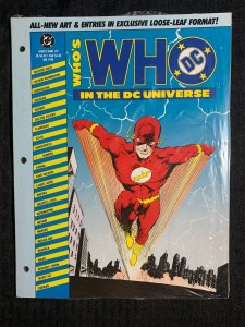 1990 WHO'S WHO IN THE DC UNIVERSE #2 SEALED Flash Cover