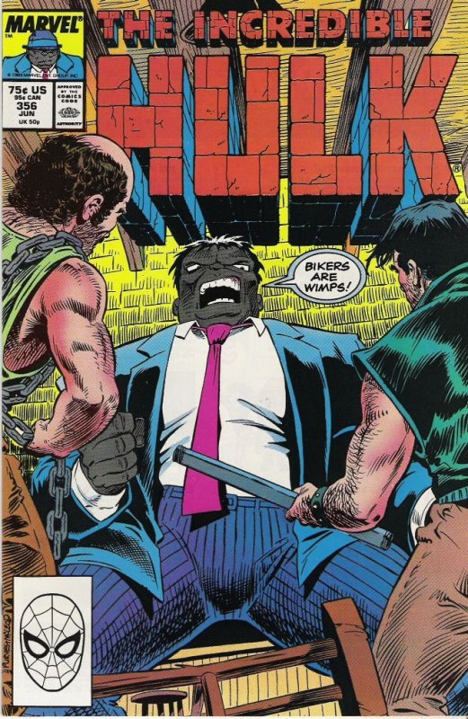 The Incredible Hulk #356 (1989)  NM 9.4