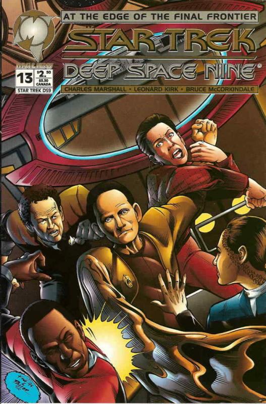 Star Trek: Deep Space Nine (Malibu) #13 FN; Malibu | save on shipping - details