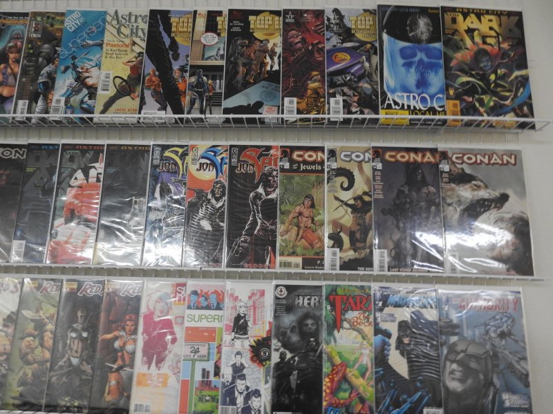 Huge Lot of 140+ Comics W/ Conan, Red Sonja, Witchblade Avg. VF+ Condition