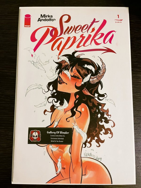 SWEET PAPRIKA #1 MIRKAND RETAILER NAUGHTY EXCLUSIVE COVER LTD 125 NM-