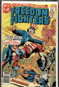 Freedom Fighters #8 (1977) Freedom Fighters