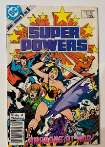 Super Powers #3 Newsstand Edition (1984)