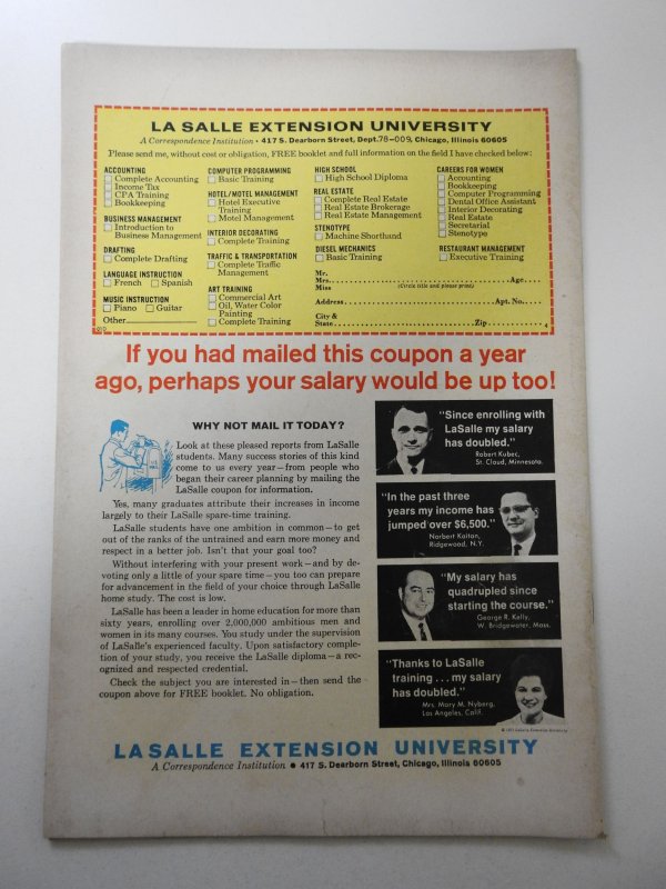 Tomb of Dracula #3 (1972) VG+ Condition moisture stain