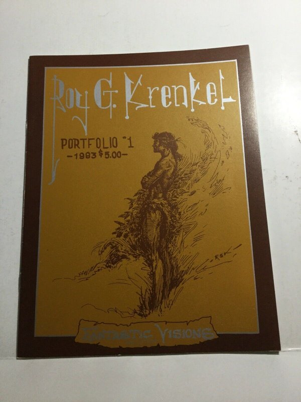 Roy G. Krenkel Portfolio 1 Fantastic Visions Publications