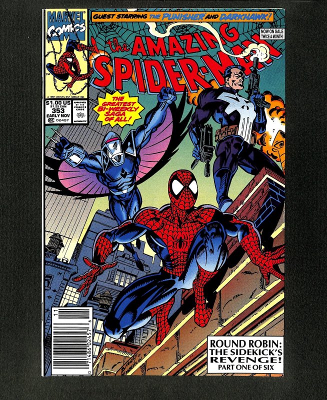 Amazing Spider-Man #353 Newsstand Variant
