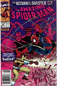 Amazing Spider-Man #335 Erik Larsen Newsstand NM