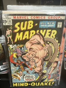 SUB-Mariner 43 1971 Marvel A4