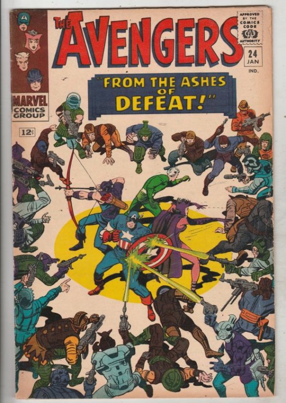 Avengers, The #24 (Jan-66) FN/VF Mid-High-Grade Avengers