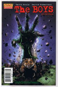 THE BOYS #18, Garth Ennis, Darick Robertson, 2006, NM+, more in store