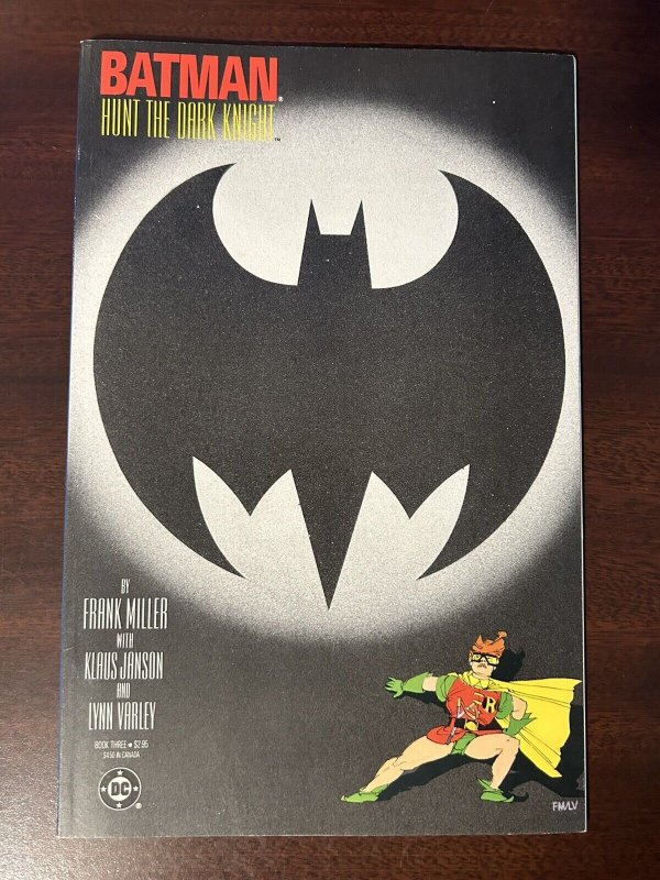 Batman: The Dark Knight Returns #1-4 DC Comics 1986 1st Prints - Complete Series 