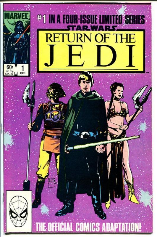 STAR WARS: RETURN OF THE JEDI #1-WILLIAMSON ART VF/NM