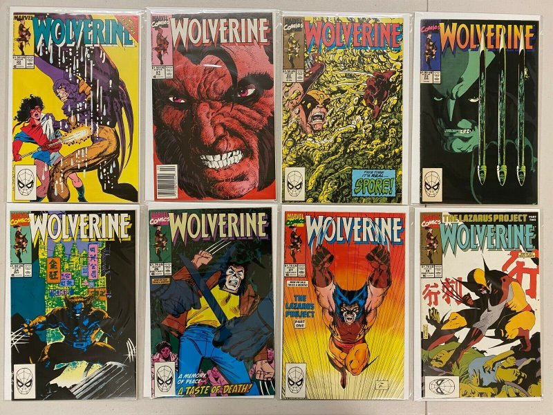 Wolverine comic lot #3-50 all 32 different books 1st Series 6.0 FN (1988-1992)