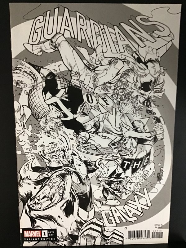 Guardians of the Galaxy, #1, B&W Variant edition