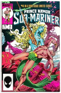 PRINCE NAMOR THE SUB-MARINER #1-4 (1984) 8.0 VF Complete 4-issue Mini-Series!!