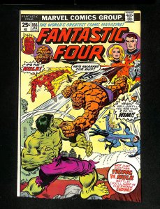 Fantastic Four #166 Hulk Vs. Thing!