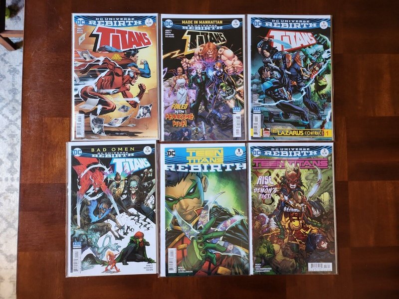 TITANS/TEEN TITANS REBIRTH 14 ISSUE LOT DC 