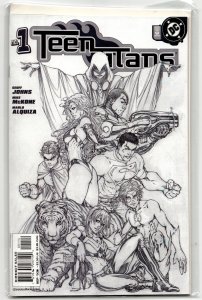 Teen Titans #1 Fourth Print Cover (2003) Teen Titans