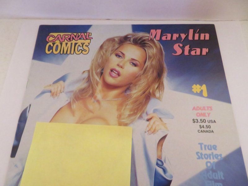 Marylin Star Nude(2025)True Stories of Adult Comic Book Carnal Grade F/VF 7.0