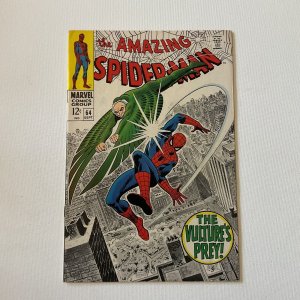 Amazing Spider-Man 64 Very Fine+ Vf+ 8.5 Marvel 1968