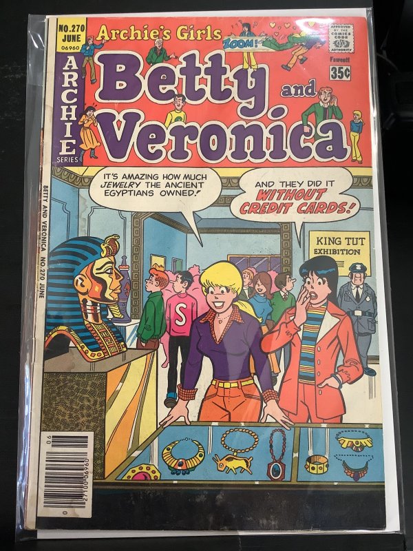 Archie's Girls Betty and Veronica #270 (1978)