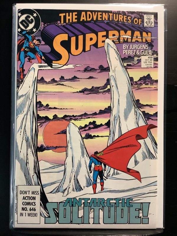 Adventures of Superman #459 Direct Edition (1989)