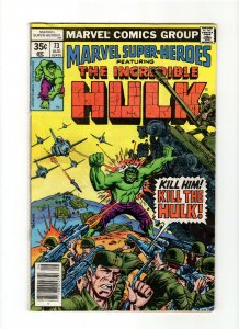 Marvel Super-Heroes #73 The Incredible Hulk (1978, Marvel Comics)  