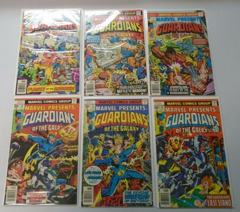 Marvel Presents Guardians of the Galaxy & Star Lord 6 different 4.0 VG