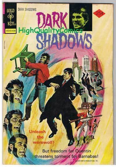 DARK SHADOWS #27, FN+, Barnabas, Vampire, Gold Key,1969, more Horror in store