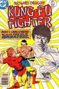 Richard Dragon, Kung-Fu Fighter #14 VG ; DC | low grade comic Bruce Lee Tribute